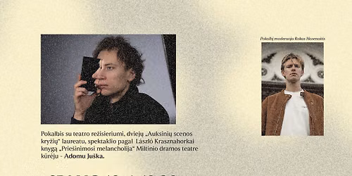 POKALBIS KNYGYNE \/\/ ADOMAS JU\u0160KA