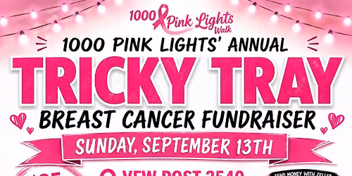 1000 Pink Lights Annual Tricky Tray