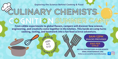 Camp Cognition: Culinary Chemists