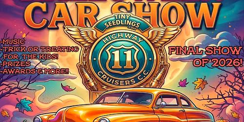 Highway 11 Cruisers C. C. Halloween Trunk or Treat Car Show