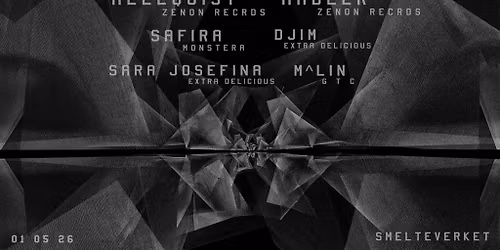 Monstera x Extra Delicious Press. Hellquist & Ambler (Zenon Records)