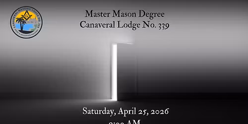 Master Mason Degree 