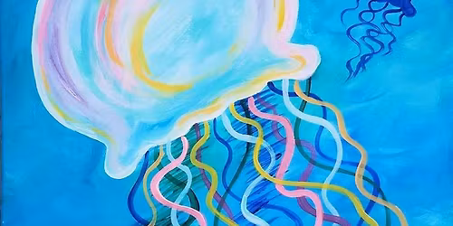 $15 Bottomless Mimosas & Family Day Paint and Sip Class | Rainbow Jelly