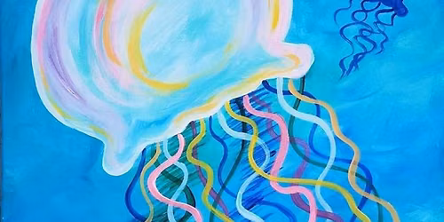 $15 Bottomless Mimosas & Family Day Paint and Sip Class | Rainbow Jelly