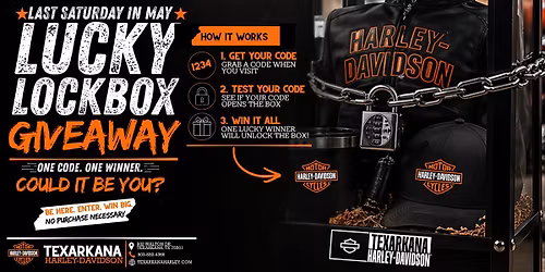 Lucky Lockbox Giveaway