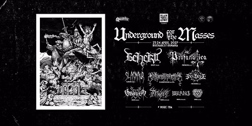 UNDERGROUND FOR THE MASSES - IV - 23 - 24 . 04 . 2027 | Quantic \u00b7 Bucharest Romania