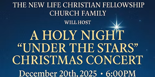 A Holy Night Under the Stars Christmas Concert
