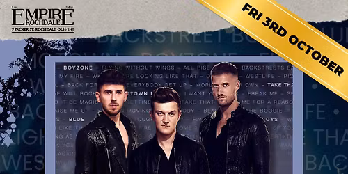 Big Boyband Reuinion - Live at Empire Warrington