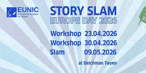 \u00c5pen fortellerworkshop!