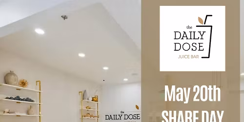 DAILY DOSE Juice Bar Share Day