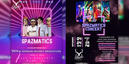 The Spazmatics Live at Buck's Backyard