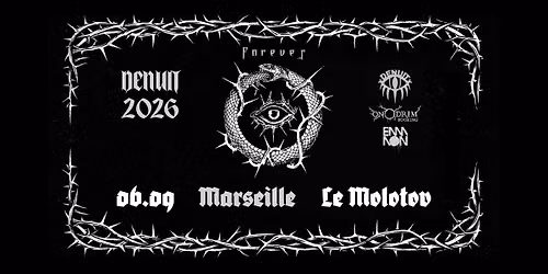 DENUIT [Darkwave | France] + EMMON \u2022 Le Molotov, Marseille