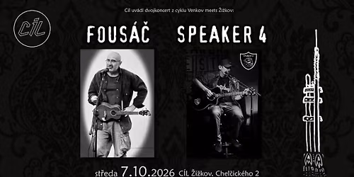FOUS\u00c1\u010c + SPEAKER 4 v C\u00edli