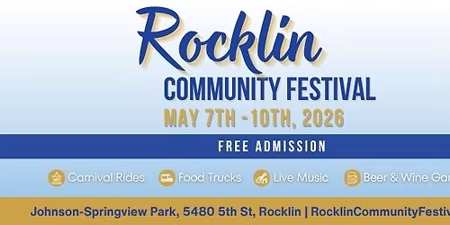 Rocklin Community Festival \u2013 Friday Night