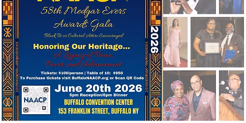 Buffalo NAACP 58th Annual Medgar Evers Awards Gala