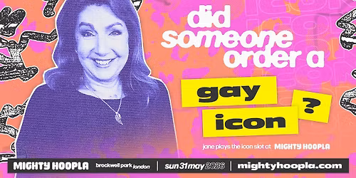 Jane McDonald Live at Mighty Hoopla 2026 \u2013 Gay Icon Slot
