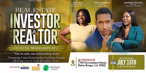 R.E. Investor & Realtor Mixer