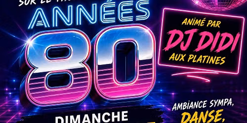 Th\u00e9 dansant ann\u00e9es 80