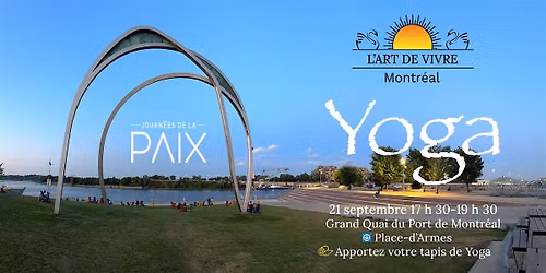 Yoga et m\u00e9ditation | Journ\u00e9es de la Paix