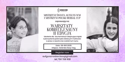 WARSZTATY KOBIECEJ SAUNY