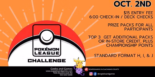 Pok\u00e9mon League Challenge