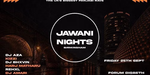 Jawani Nights - Panjabi Boiler Room Rave