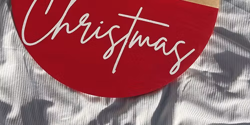 Christmas Door Hanger DIY Class