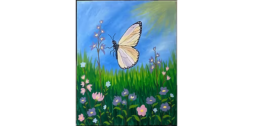 Butterfly Flutters - Paint and Sip in Norfolk | Classpop!\u2122