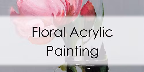 Floral Acrylic Painting