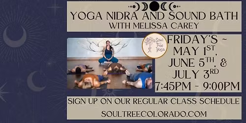 Yoga Nidra and Sound Bath with Melissa Carey