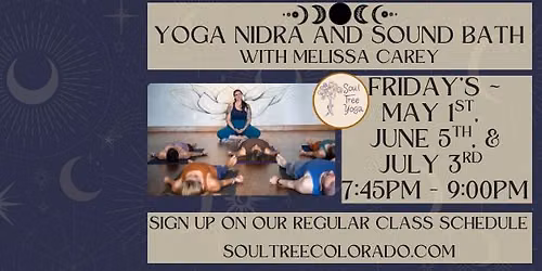 Yoga Nidra and Sound Bath with Melissa Carey