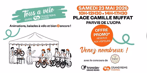 TOUS A V\u00c9LO AVEC GRAND REIMS MOBILIT\u00c9S ! \ud83d\udeb4