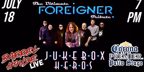 Jukebox Heros at Barrel House Live! Patio Stage! 