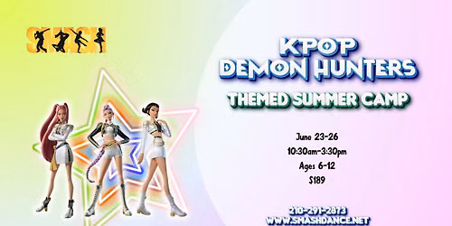 Kpop Demon Hunters Theme Summer Camp