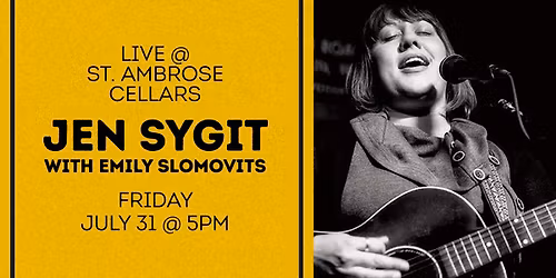 Jen Sygit wsg Emily Slomovits @ St. Ambrose Cellars