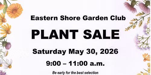 Eastern Shore Garden Club Plant Sale