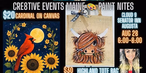 Paint Night @ Cloud 9 Senator Inn AUGUSTA