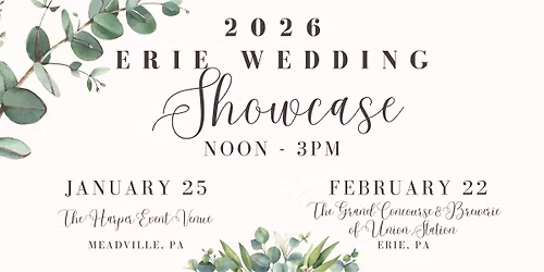 Erie Wedding Showcase 2026 - The Grand Concourse & Brewerie of Union Station