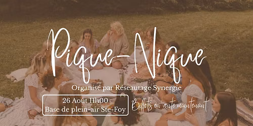 Pique-Nique - \u00c9v\u00e9nement d'\u00e9t\u00e9 - R\u00e9seautage Synergie