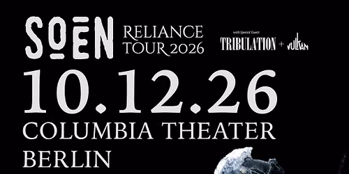 SOEN \u2022 Berlin \u2022 Columbia Theater