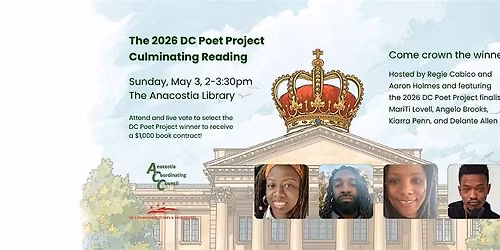 The 2026 DC Poet Project Culminating Reading