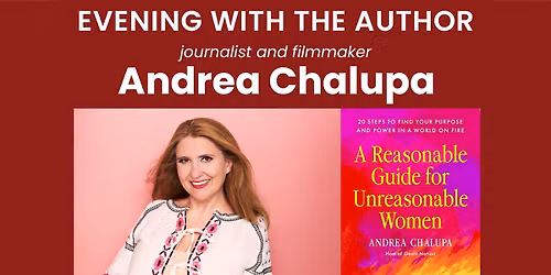 Evening With the Author, Andrea Chalupa