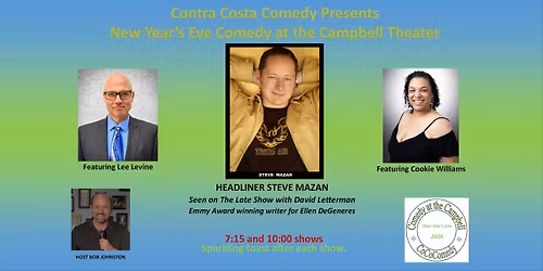 Comedy at the Campbell - New Year's Eve Comedy Show