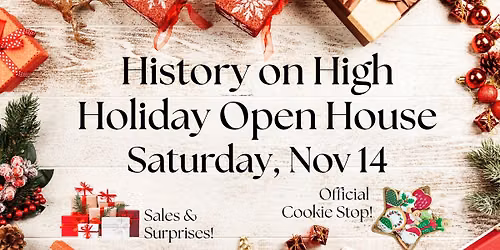 History on High Holiday Open House