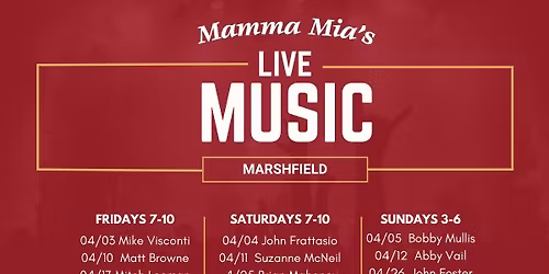 Live Music in Marshfield