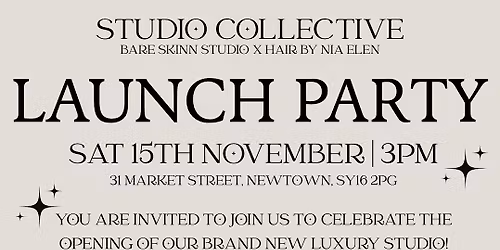 Studio Collective Launch Party\ud83d\udc8c