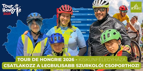 Tour de Hongrie 2026 \u2013 Csatlakozz a legbulisabb szurkol\u00f3i csoporthoz!