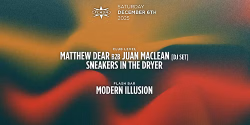 Matthew Dear b2b Juan Maclean [DJ Set]