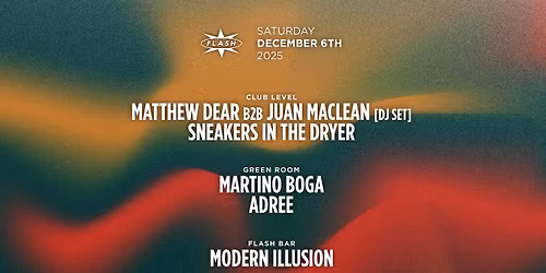 Matthew Dear b2b Juan Maclean [DJ Set]