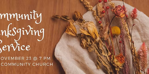 Northwestern Community Thanksgiving Service